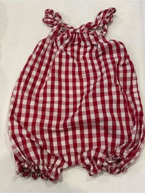 Baby holiday romper